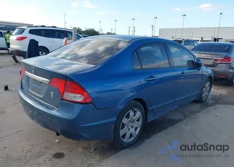 2010 Honda Civic Lx из США, поврежденный, VIN 2HGFA1F54AH318329
